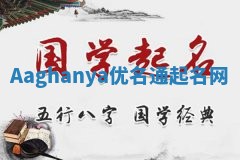 Aaghanya优名通起名网