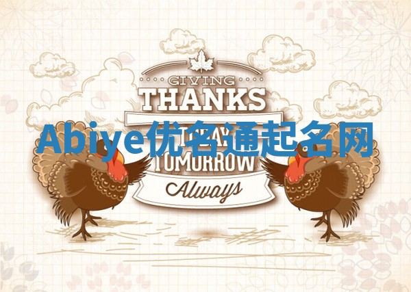 Abiye优名通起名网 Abiye优名通起名网