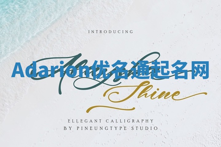 Adarion优名通起名网