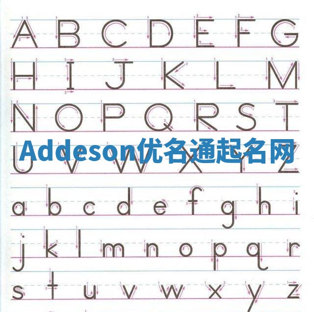 Addeson优名通起名网