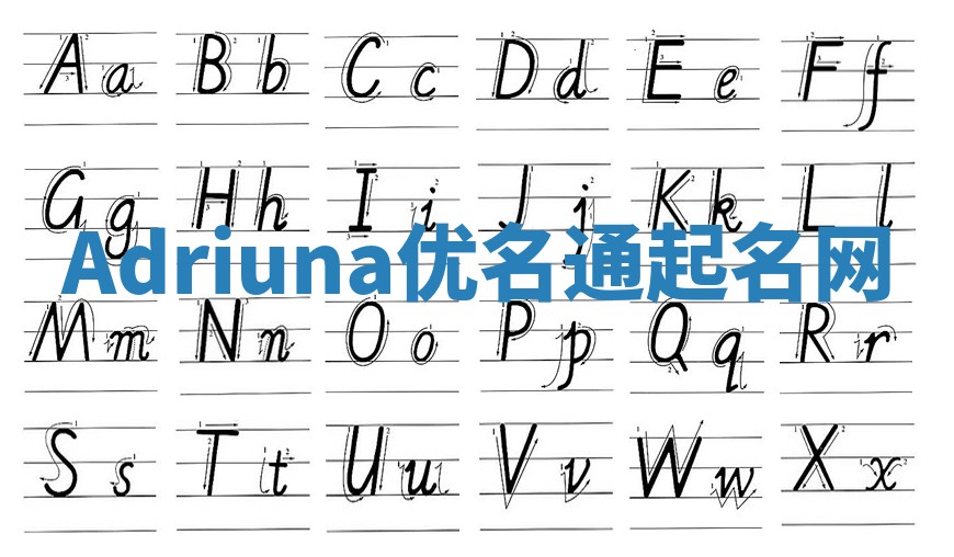 Adriuna优名通起名网