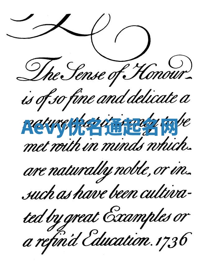 Aevy优名通起名网