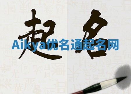 Aikya优名通起名网
