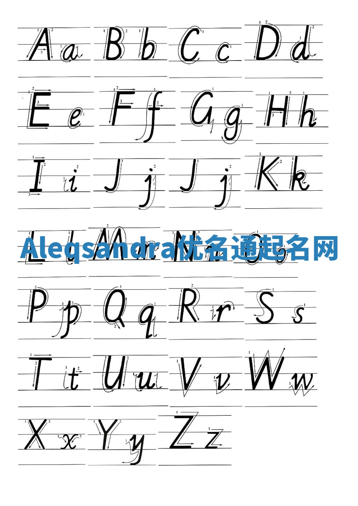 Aleqsandra优名通起名网