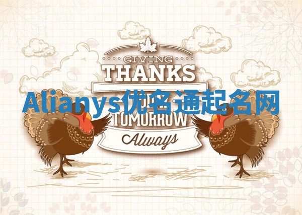 Alianys优名通起名网