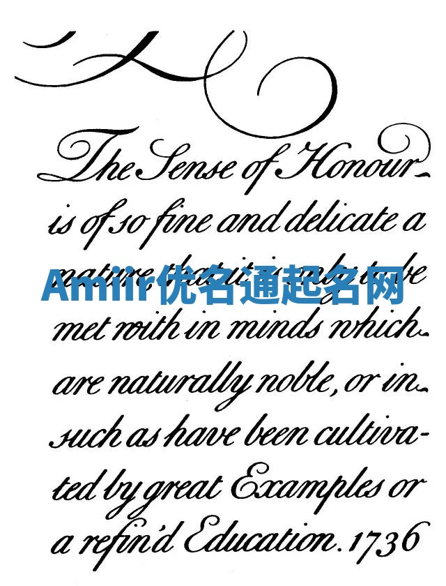 Amiir优名通起名网