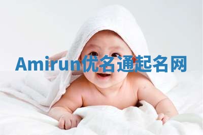 Amirun优名通起名网