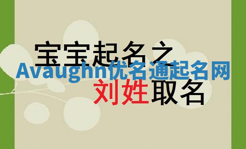 Avaughn优名通起名网