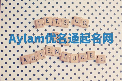 Aylam优名通起名网