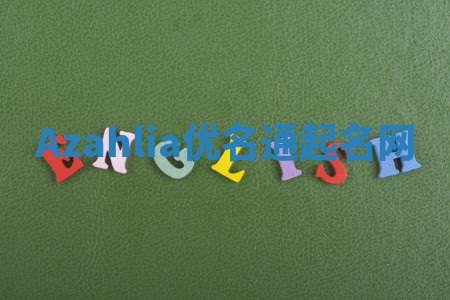 Azahlia优名通起名网