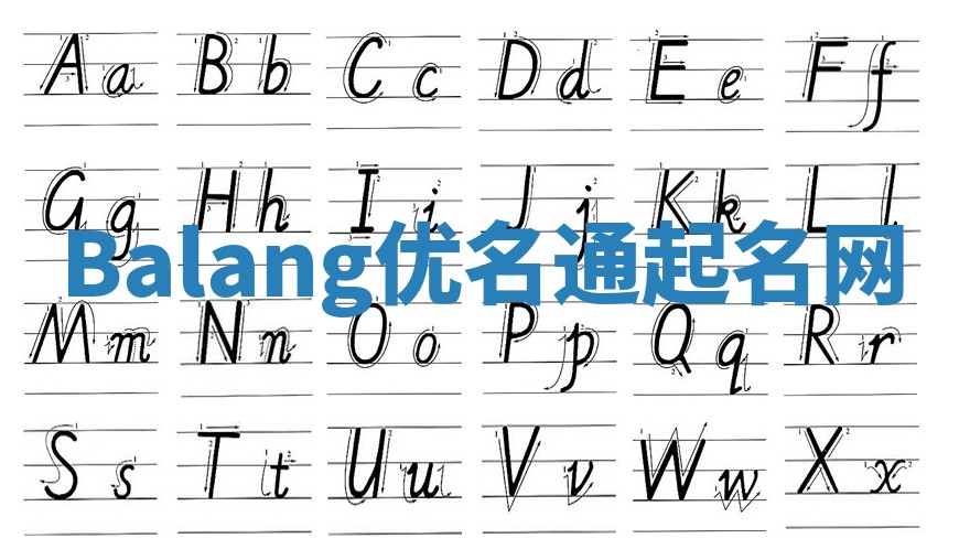 Balang优名通起名网