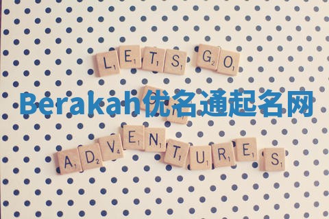 Berakah优名通起名网