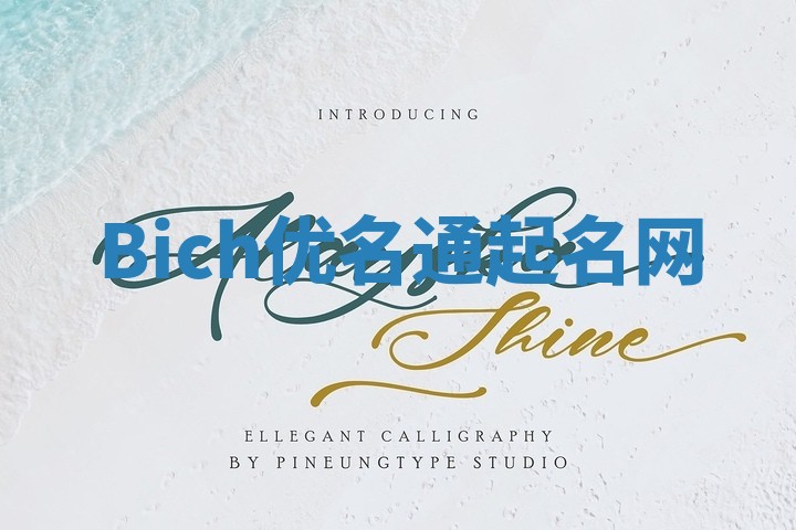 Bich优名通起名网