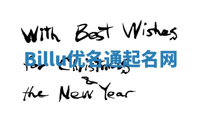 Billu优名通起名网