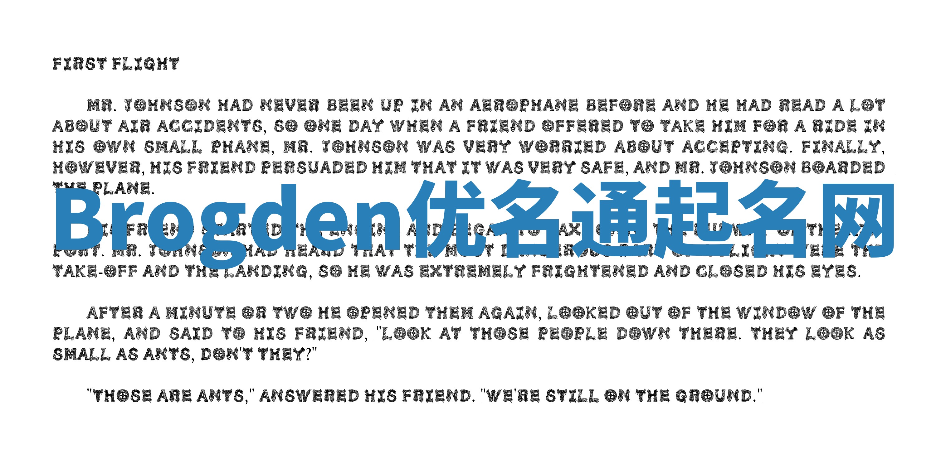 Brogden优名通起名网