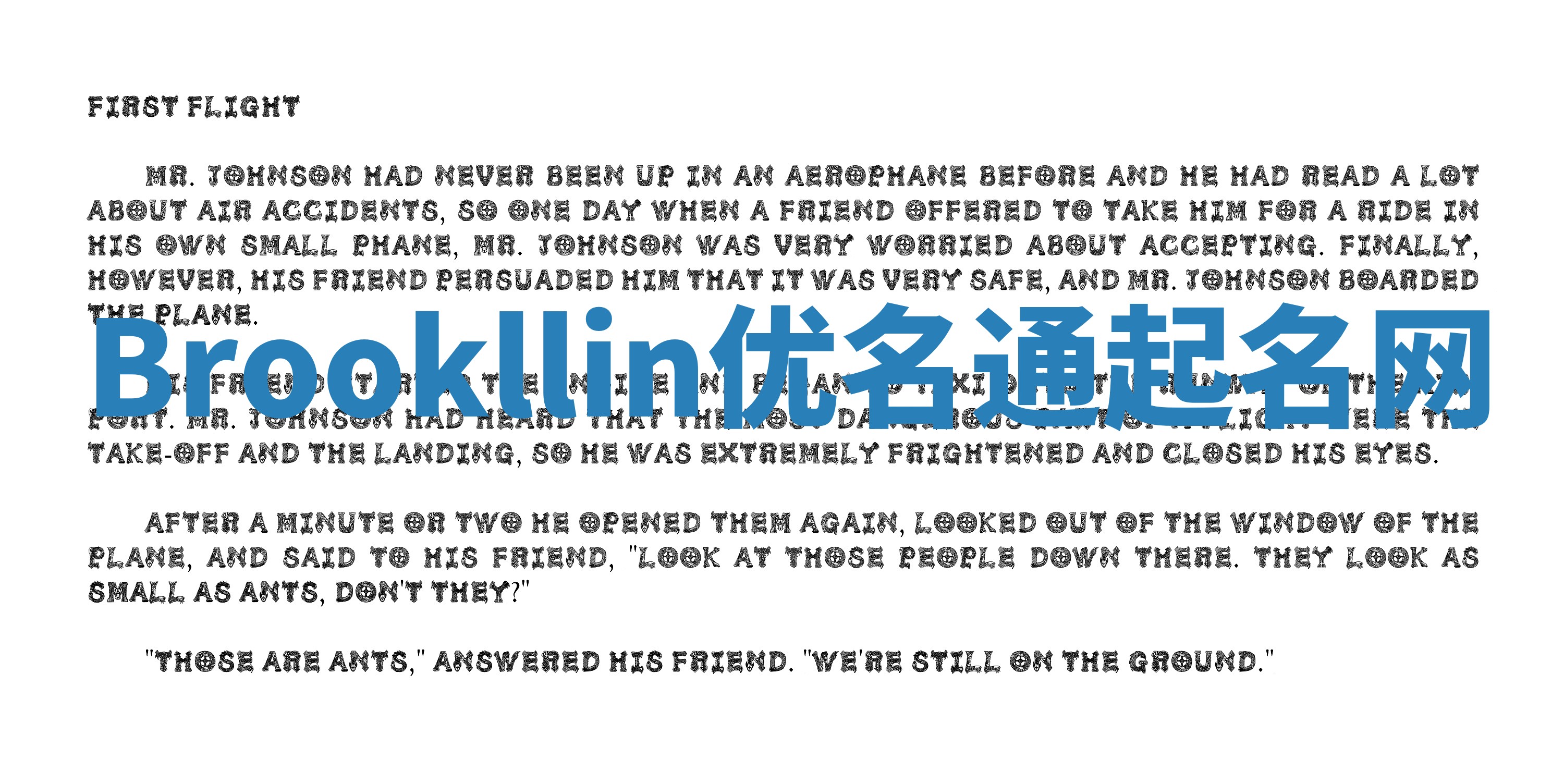 Brookllin优名通起名网