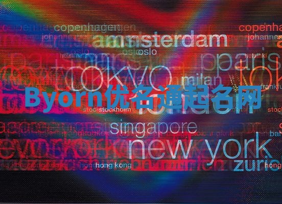 Byorn优名通起名网