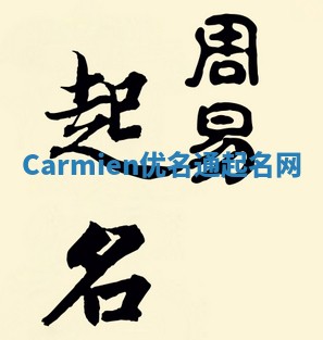 Carmien优名通起名网