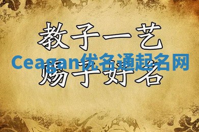 Ceagan优名通起名网
