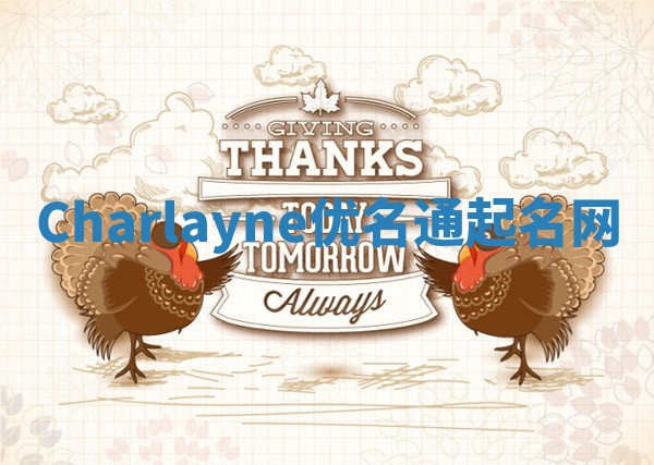 Charlayne优名通起名网