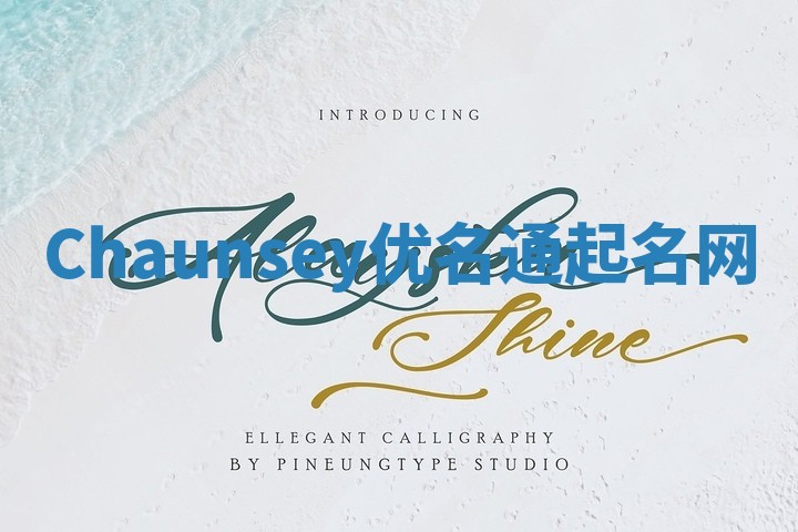 Chaunsey优名通起名网