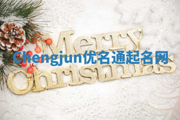 Chengjun优名通起名网