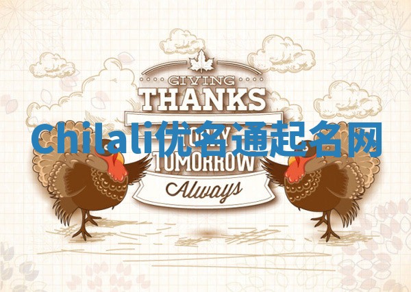 Chilali优名通起名网