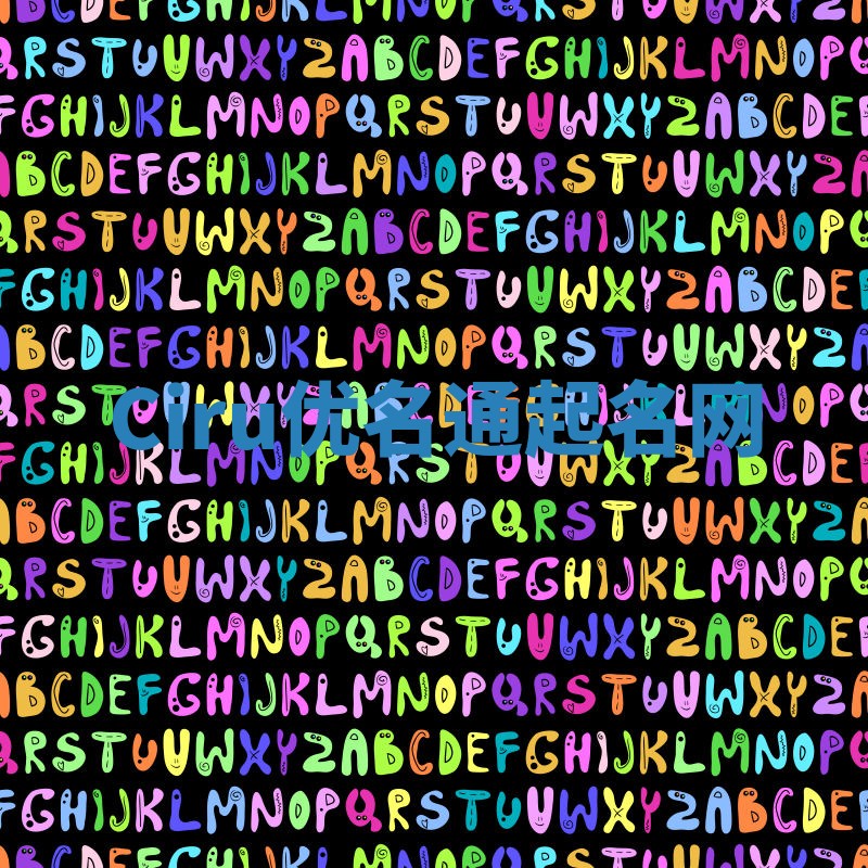 Ciru优名通起名网