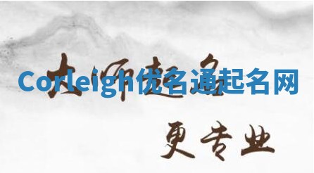 Corleigh优名通起名网