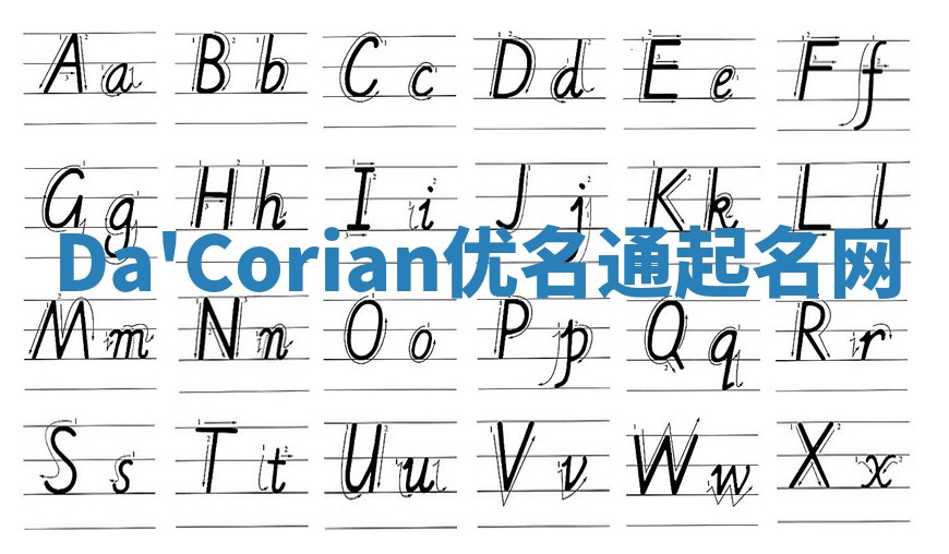 Da'Corian优名通起名网