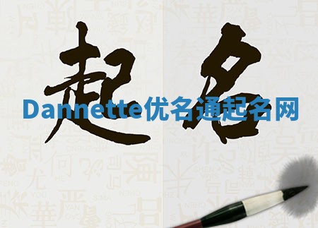 Dannette优名通起名网