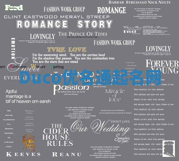 Duco优名通起名网