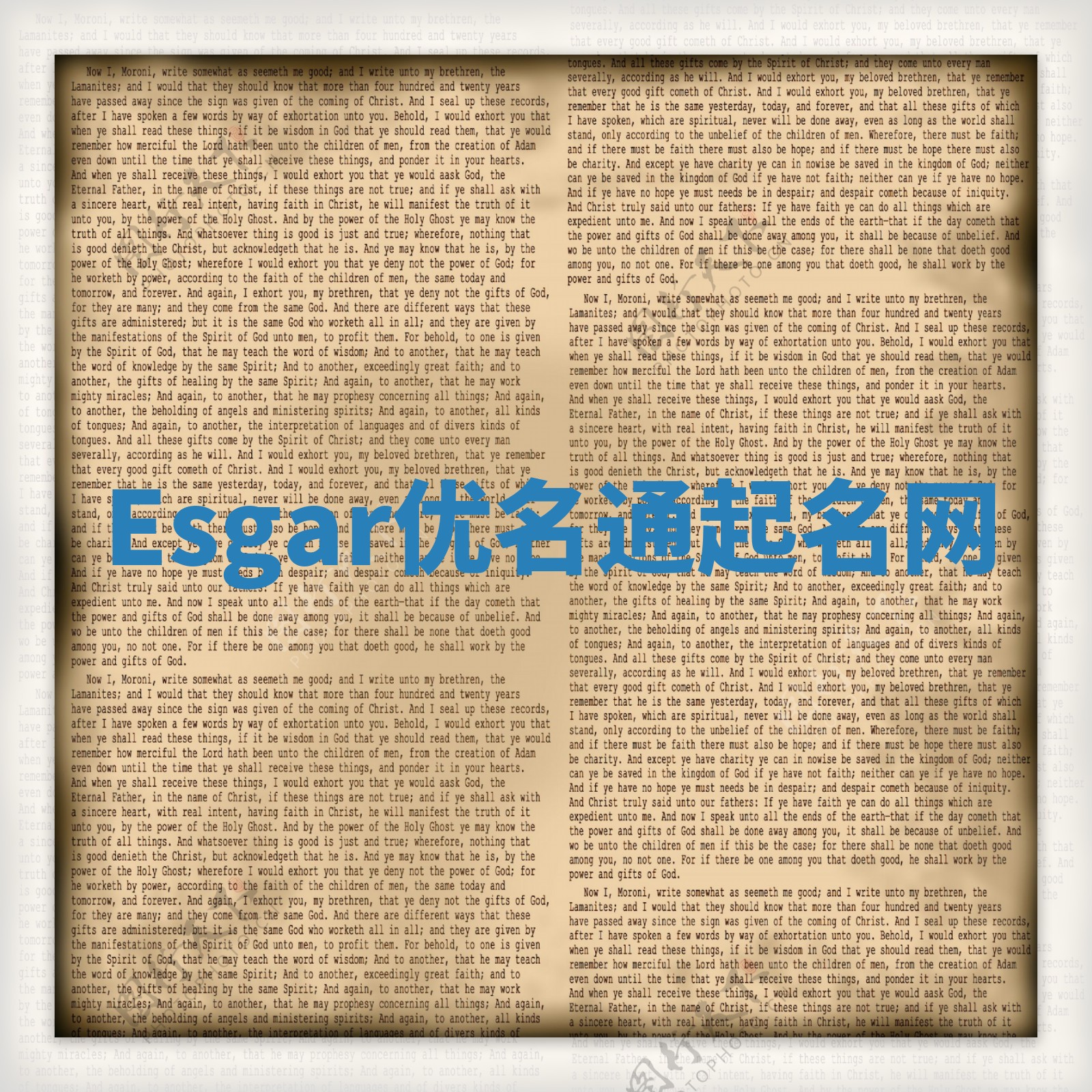 Esgar优名通起名网