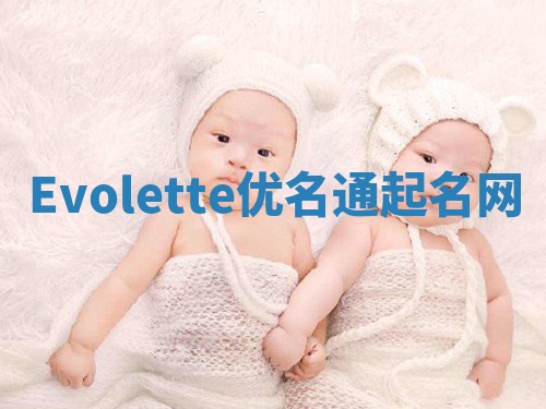 Evolette优名通起名网