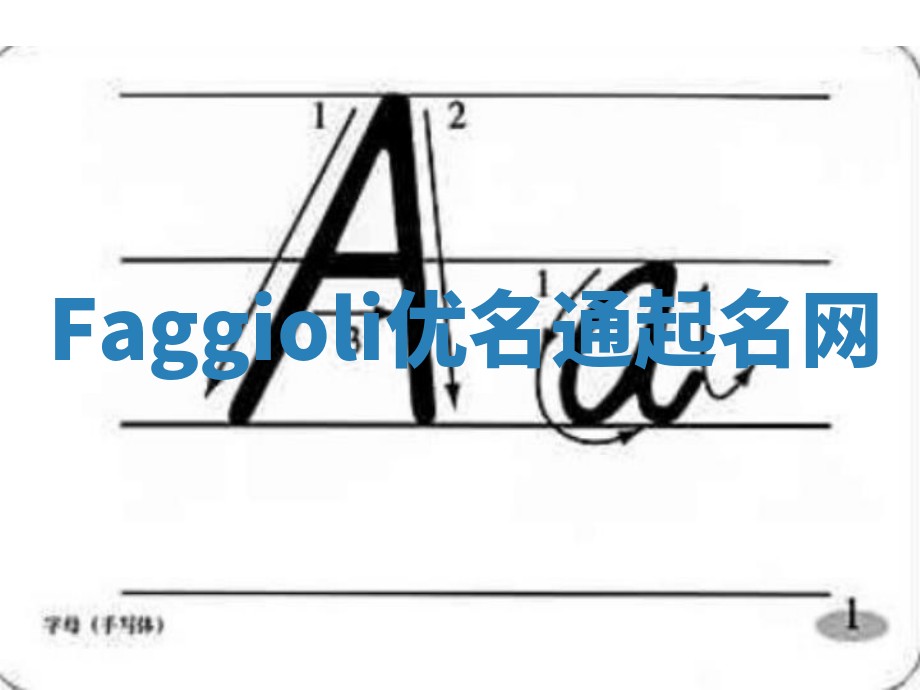 Faggioli优名通起名网