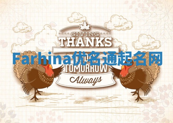 Farhina优名通起名网