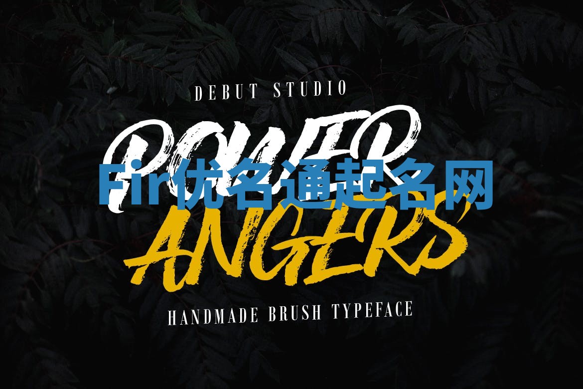 Fir优名通起名网