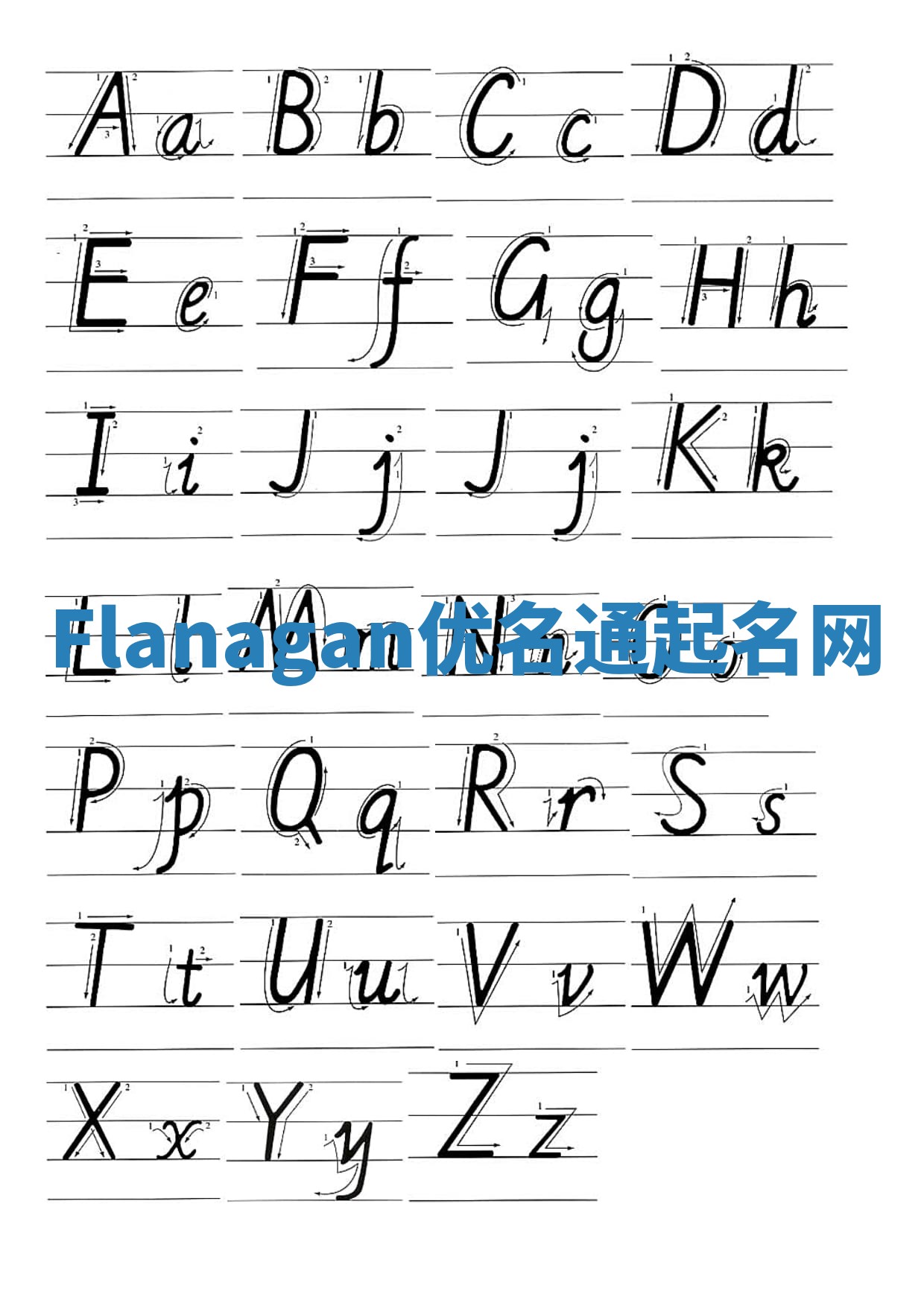 Flanagan优名通起名网