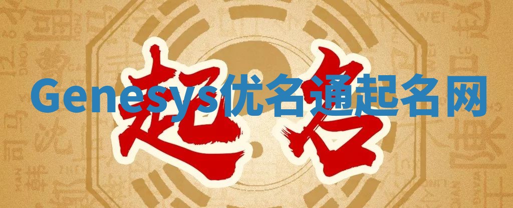 Genesys优名通起名网