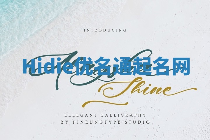 Hidie优名通起名网