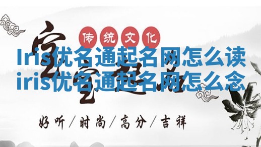 Iris优名通起名网怎么读 iris优名通起名网怎么念