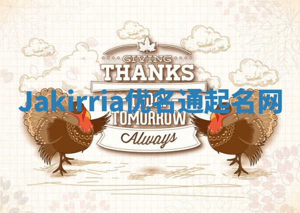 Jakirria优名通起名网