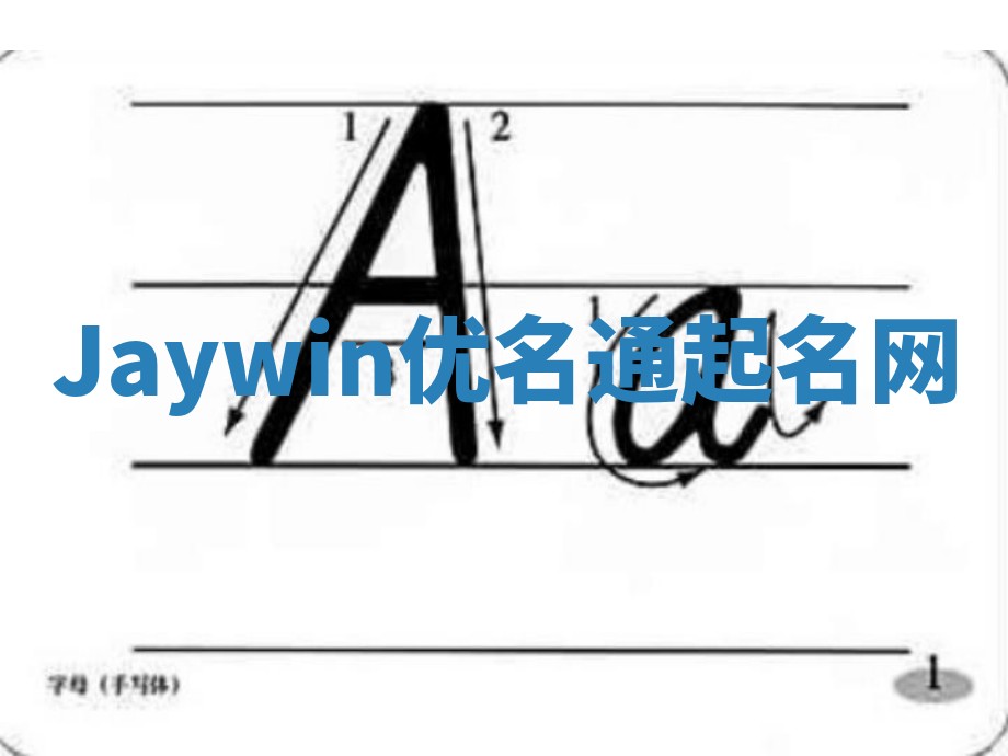 Jaywin优名通起名网