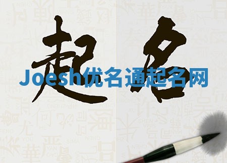 Joesh优名通起名网
