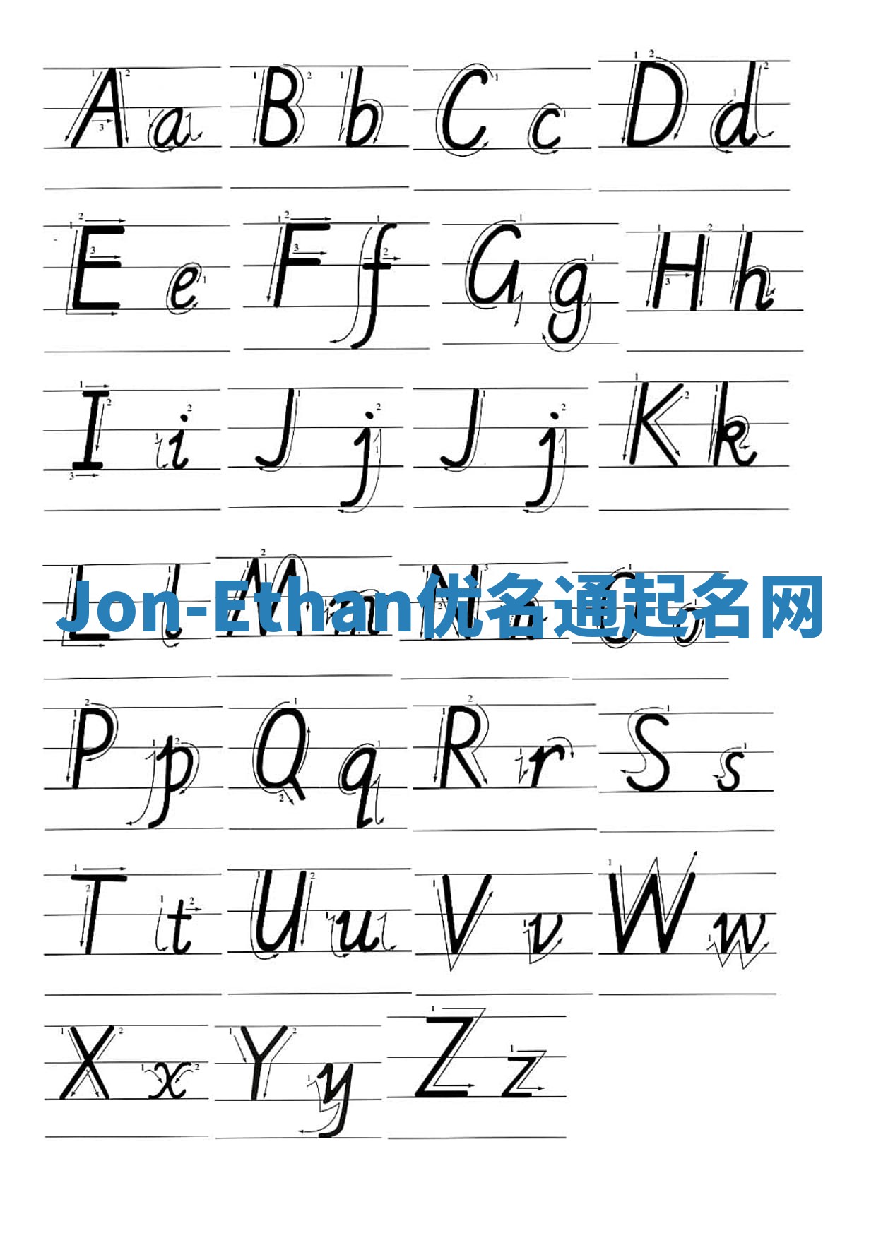 Jon-Ethan优名通起名网