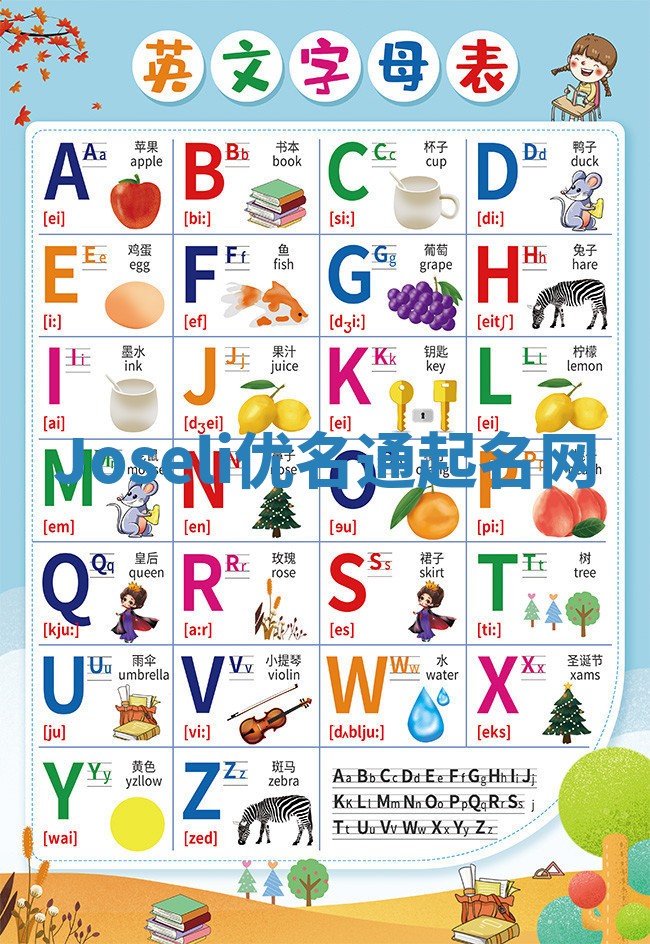 Joseli优名通起名网