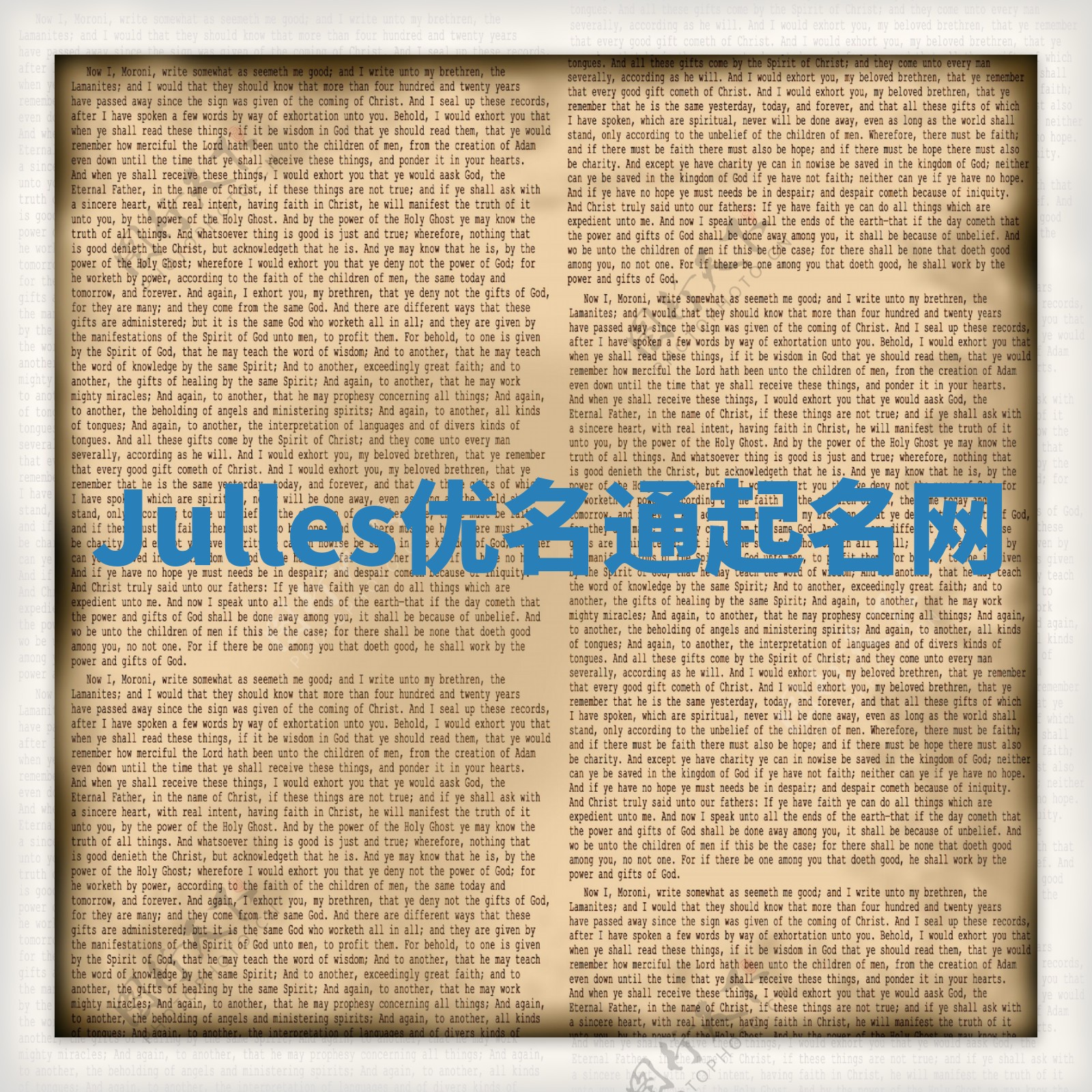 Julles优名通起名网