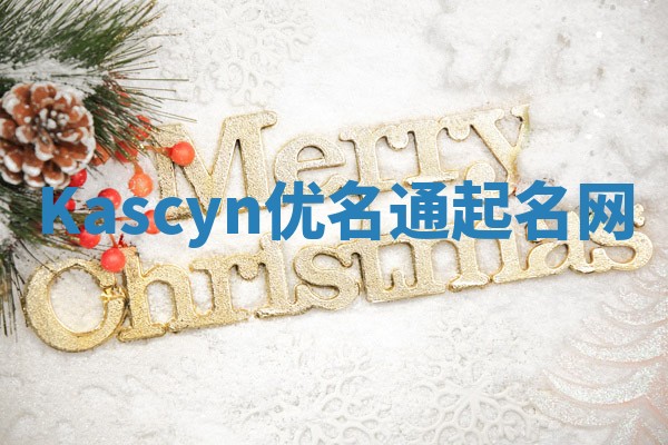 Kascyn优名通起名网