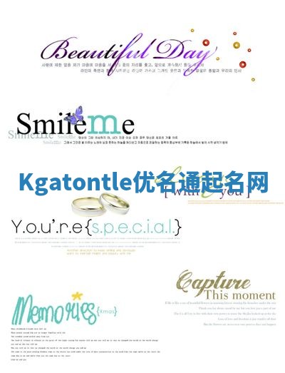 Kgatontle优名通起名网