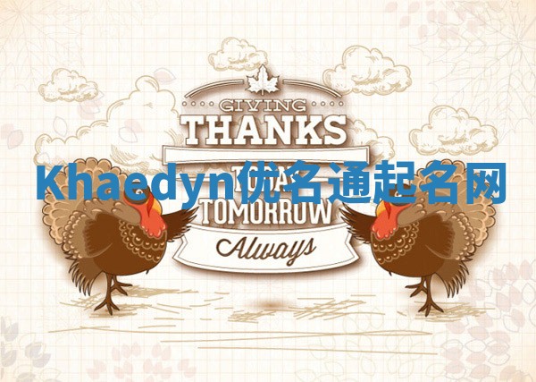 Khaedyn优名通起名网